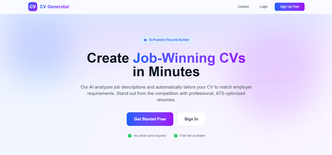 CV Generator